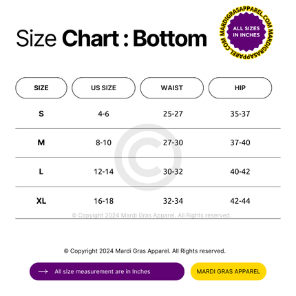 Faux Feather Hem Mardi Gras Metallic Mini Skirt