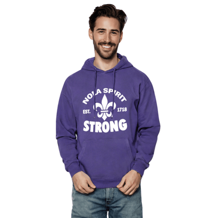 Adult NOLA Spirit Strong Hoodie - Mardi Gras Apparel - Adult, Hoodie, New Orleans - Hoodie