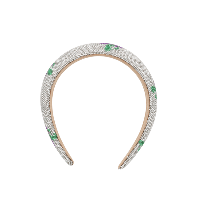 Mardi Gras Silver Rhinestone Headband - Mardi Gras Apparel - Accessories, Headbands, Mardi Gras - Headband