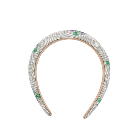 Mardi Gras Silver Rhinestone Headband - Mardi Gras Apparel - Accessories, Headbands, Mardi Gras - Headband